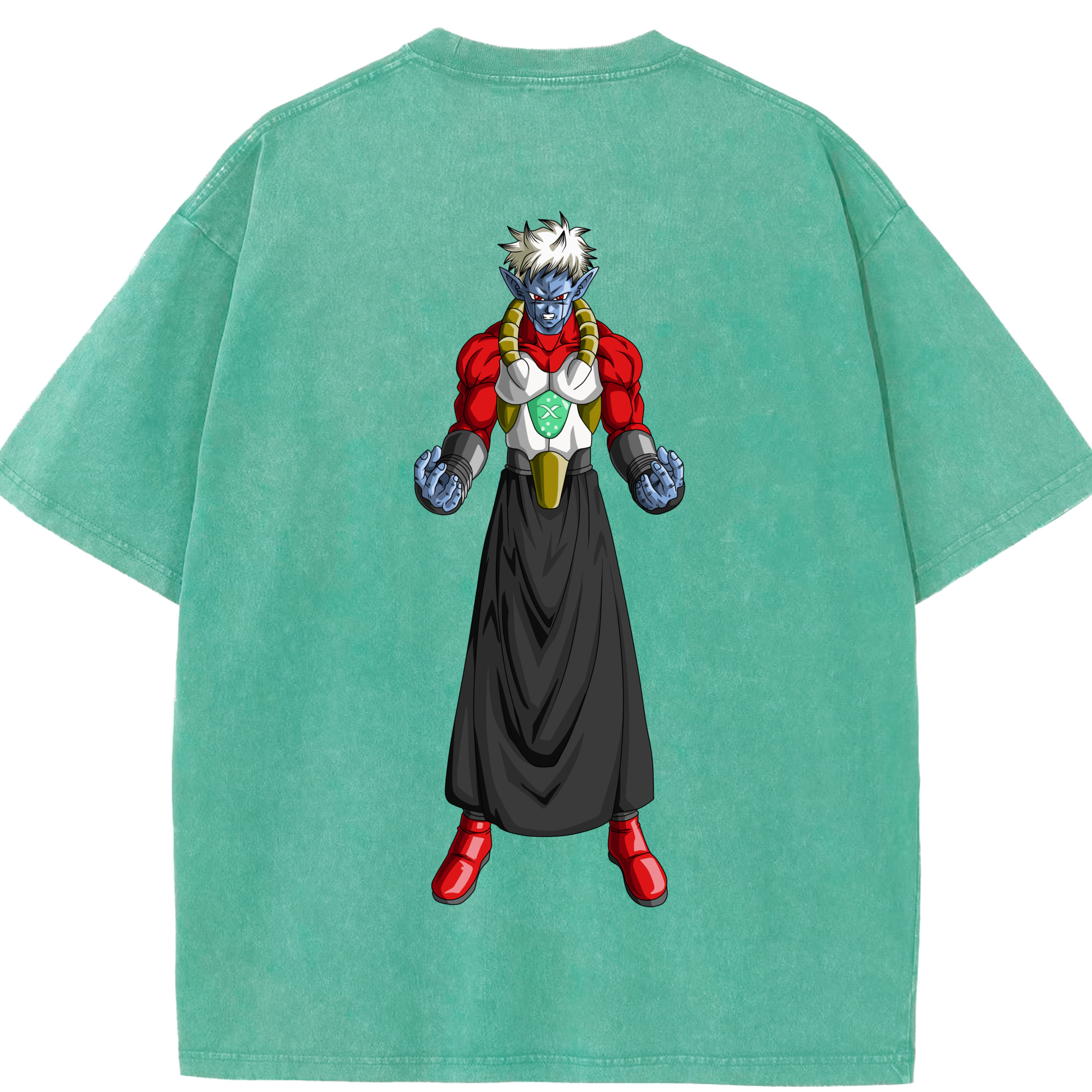 （画像用） ドラゴンボール DRAGON BALL 綿100% ヴィンテージ風 半袖Tシャツ（背面プリント）